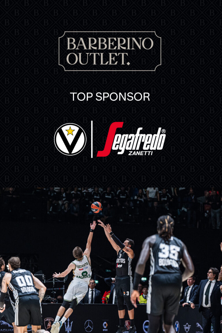 Barberino Outlet in campo con Virtus Segafredo Bologna.